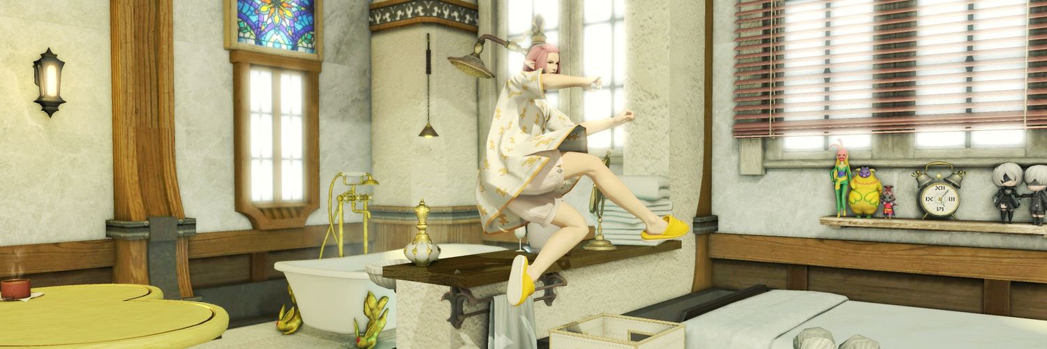Qさんとステっちの冒険とアレの日々 | FF14 banner