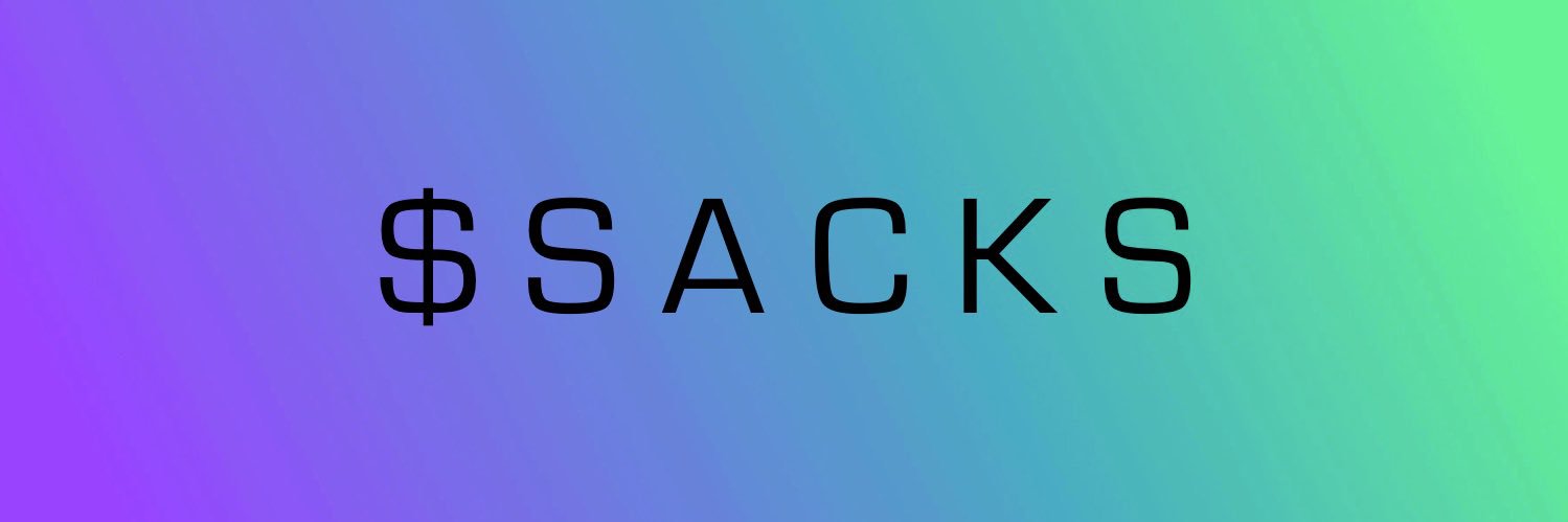 $SACKS on Solana banner