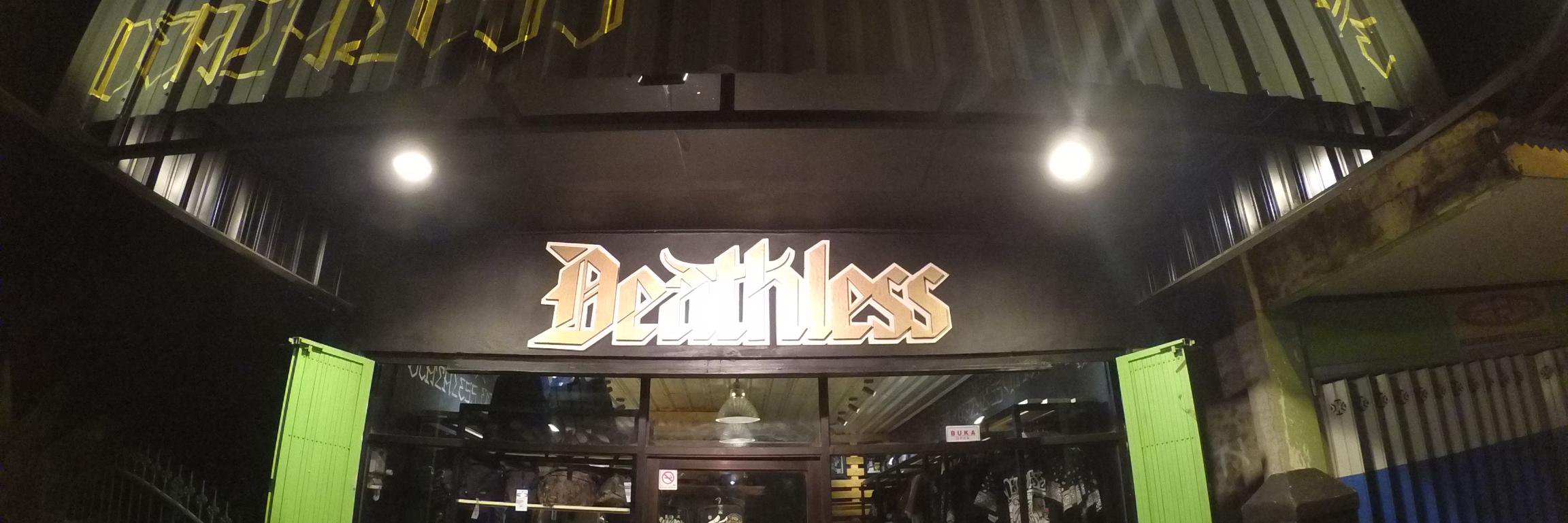 Deathless Merch banner