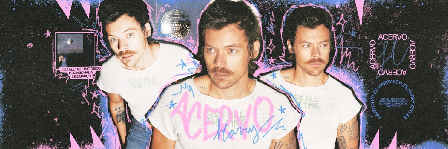 acervo harry styles banner