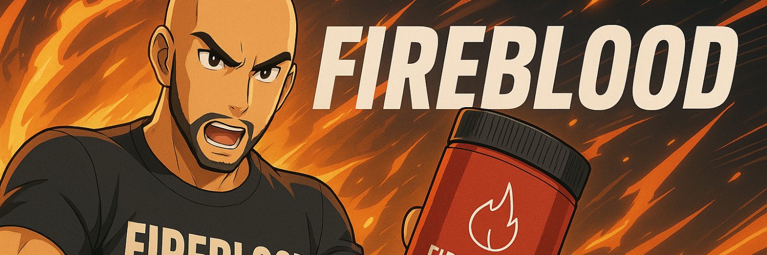 Fireblood | All In One Supplement & Meme banner