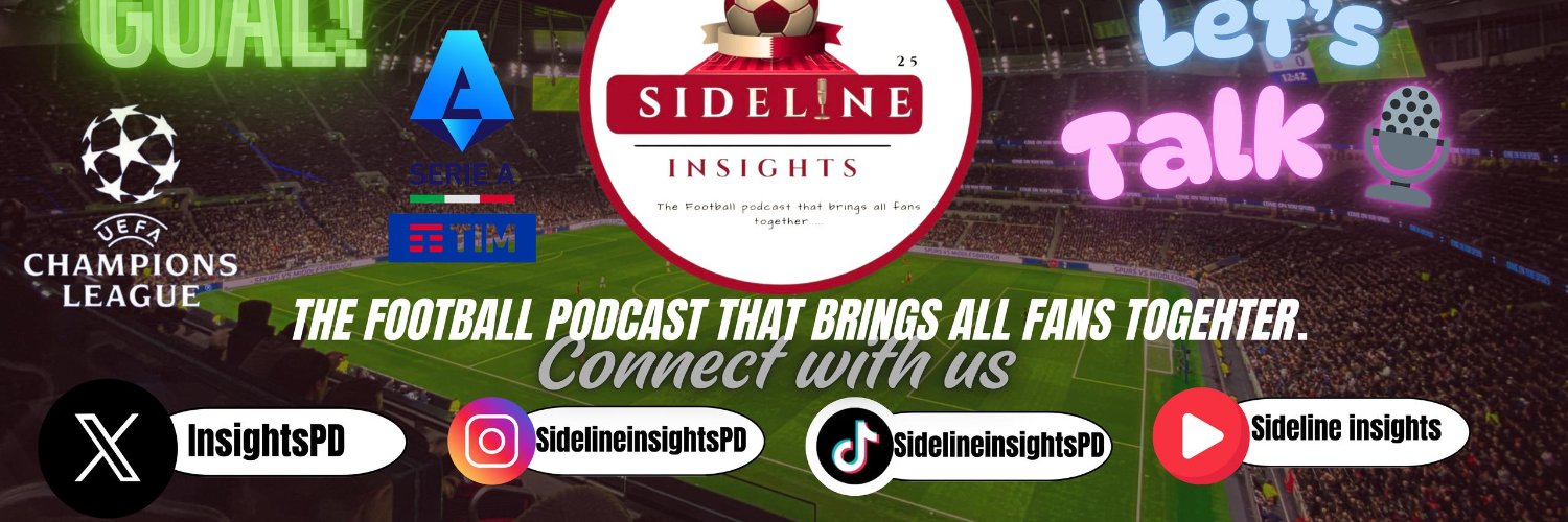 Sideline Insight⚽️'s banner