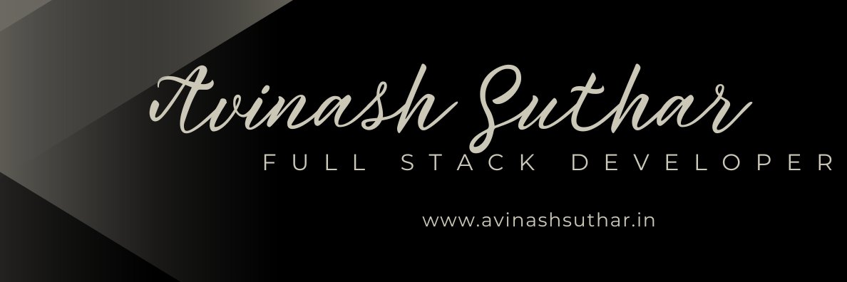 avinash__suthar's profile banner image