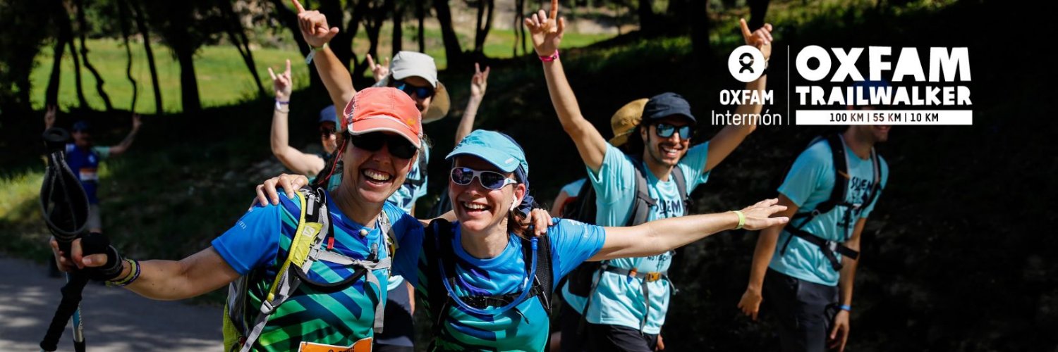 Oxfam Intermón Trailwalker banner