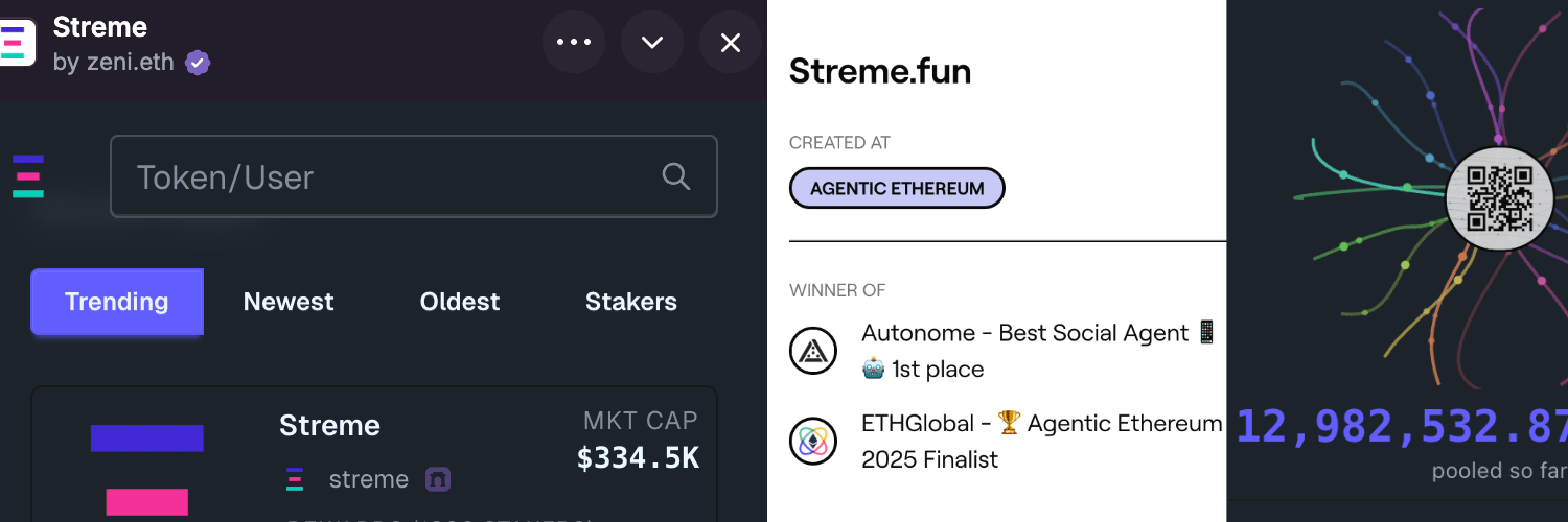 Streme's banner