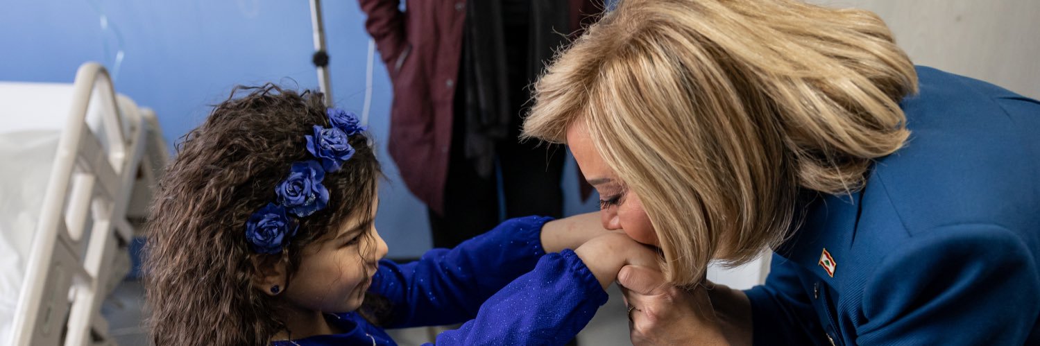 First Lady Nehmat Aoun - نعمت عون banner