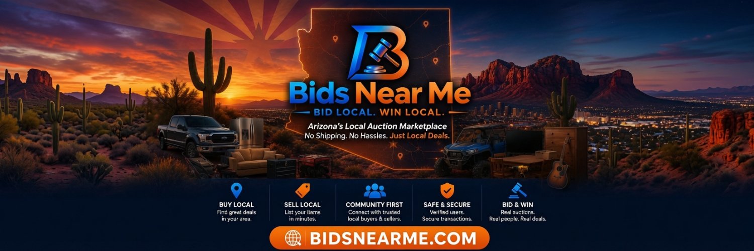 BidsNearMe's profile banner image