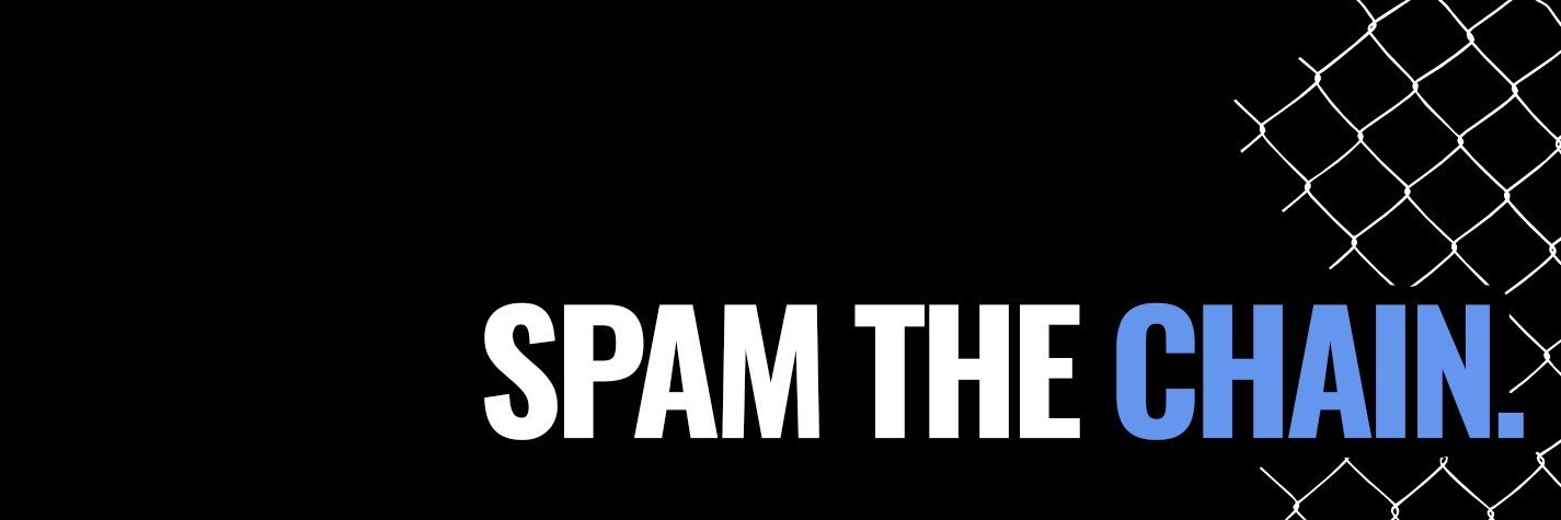spamthechain's profile banner image