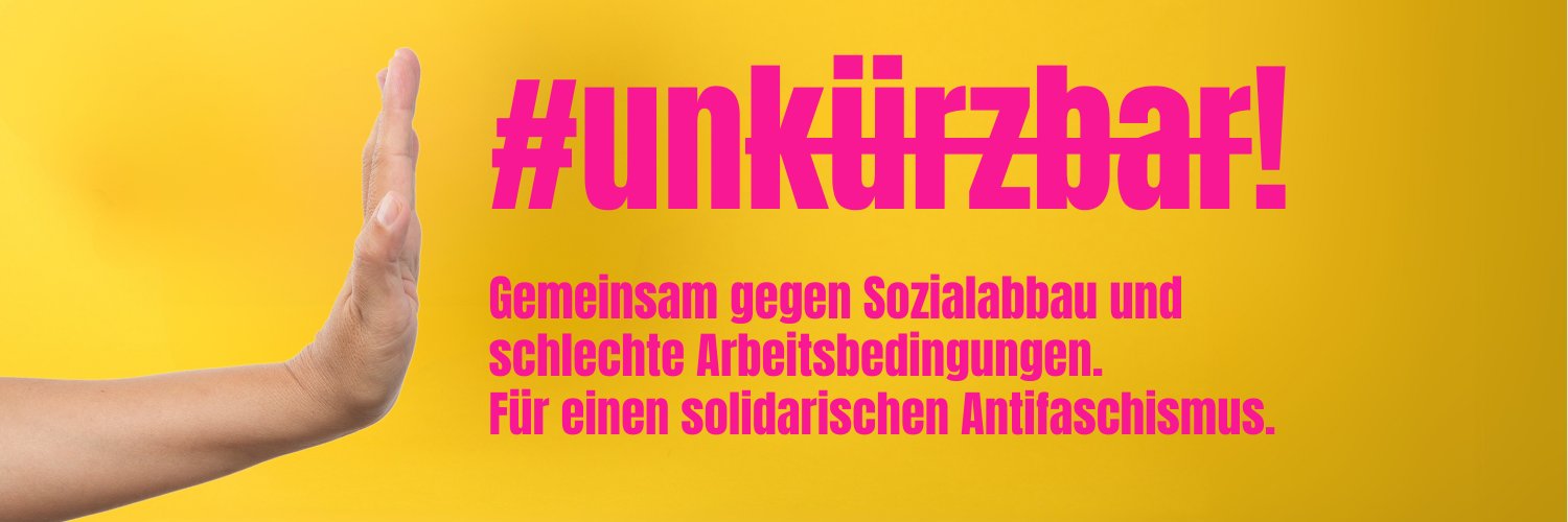 unkürzbar banner