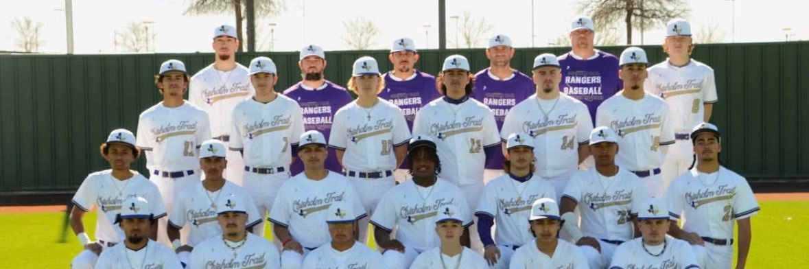 Chisholm Trail Rangers Baseball banner