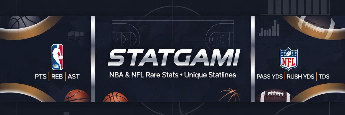 StatGami 🏀🏈 banner