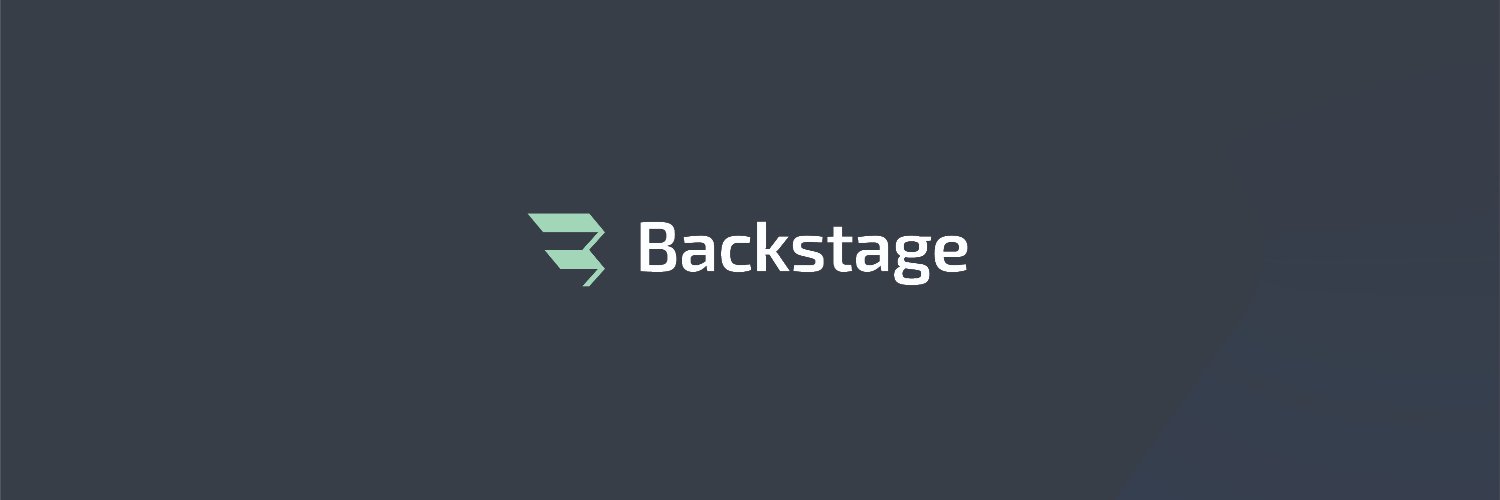 Backstage banner