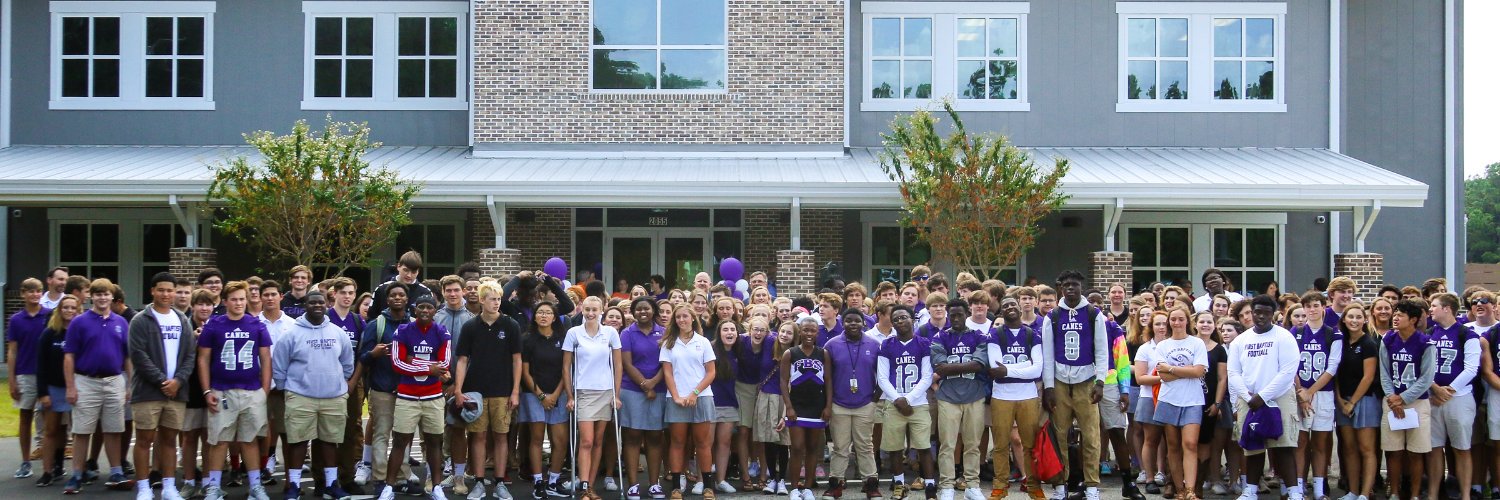 First Baptist School of Charleston banner