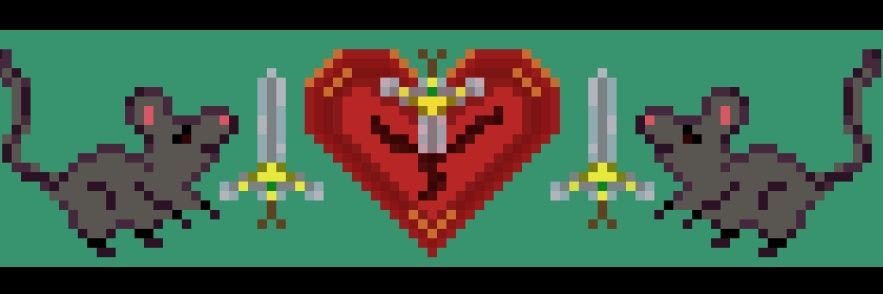 Fiery Pixel Mage's banner