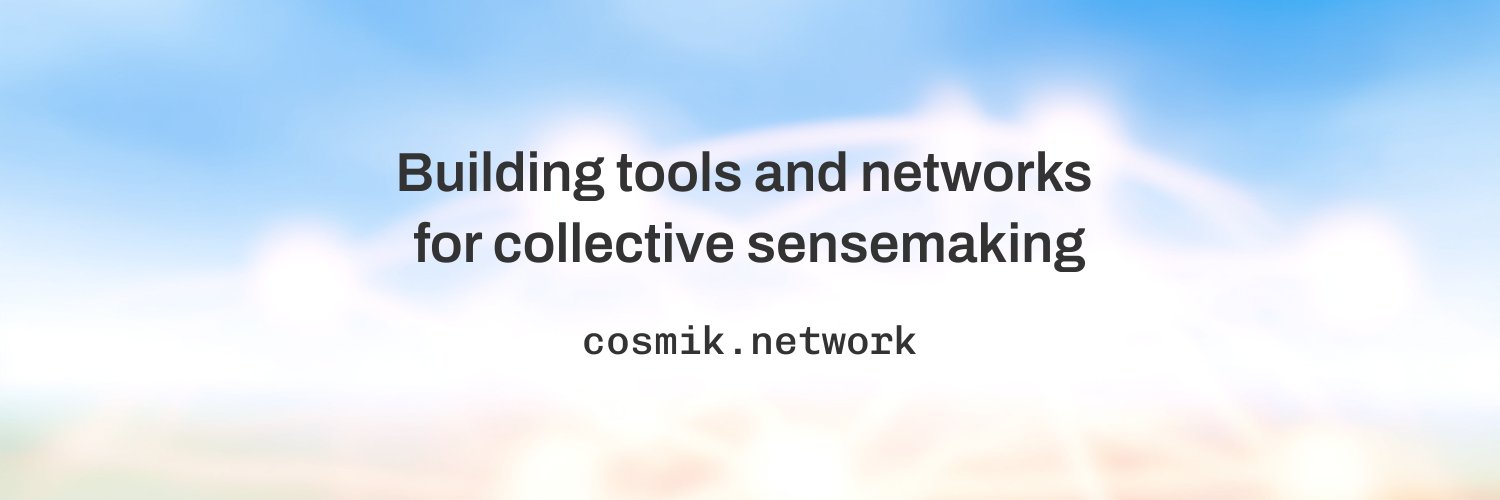 Cosmik Network banner