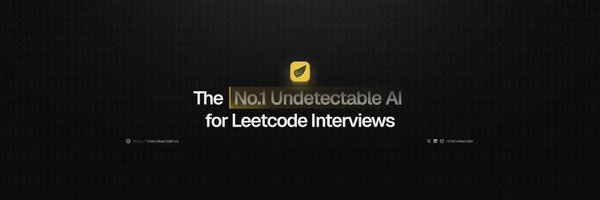 InterviewCoder Profile Banner