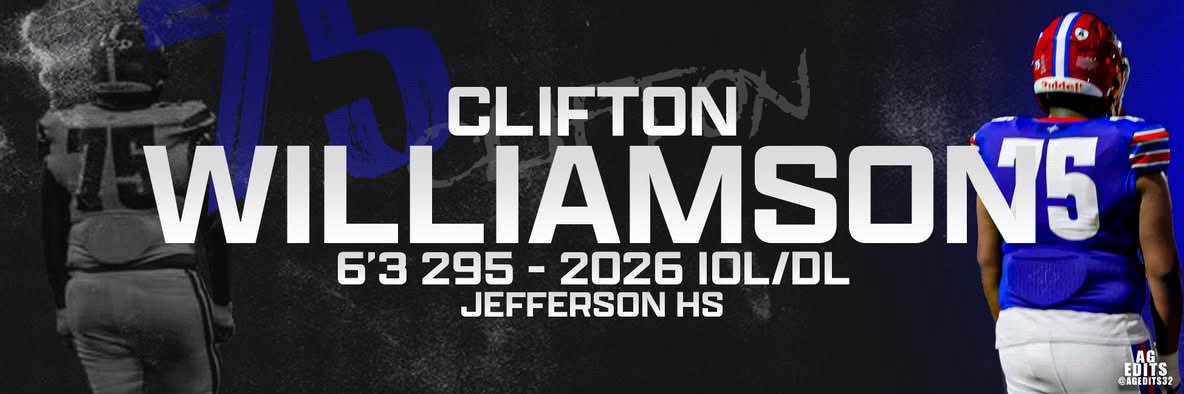 Clifton Williamson's banner