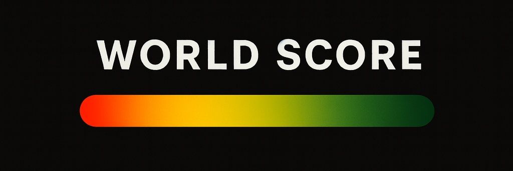WorldScore: Your Reputation on World banner