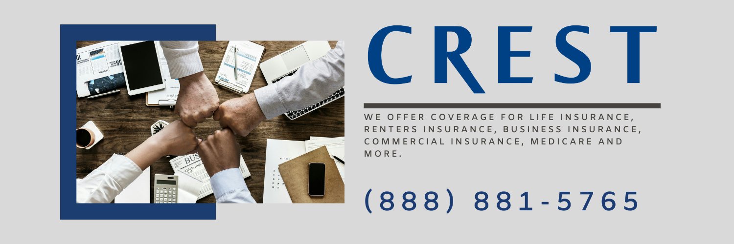 Crest Insurance banner