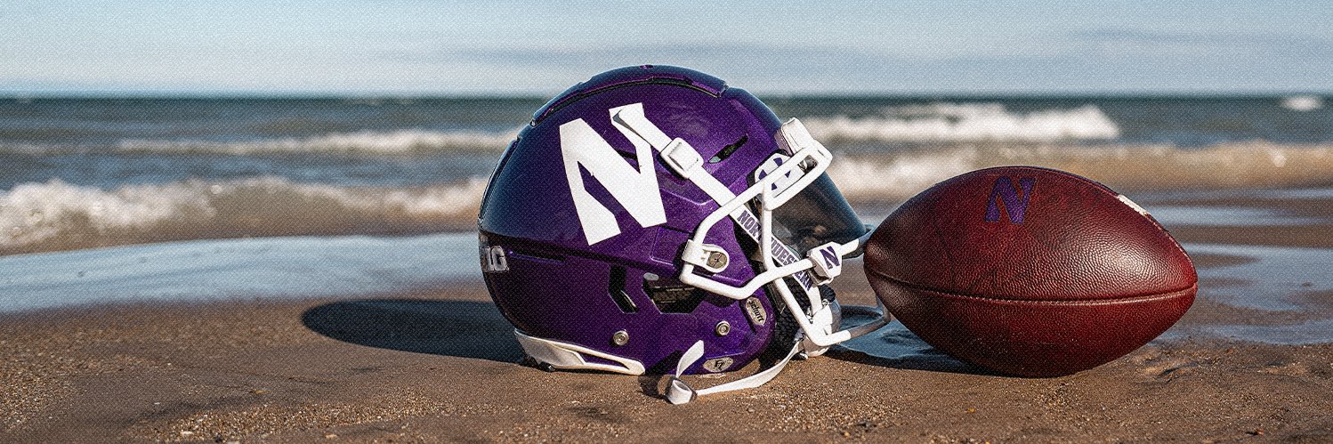 Northwestern Football's banner