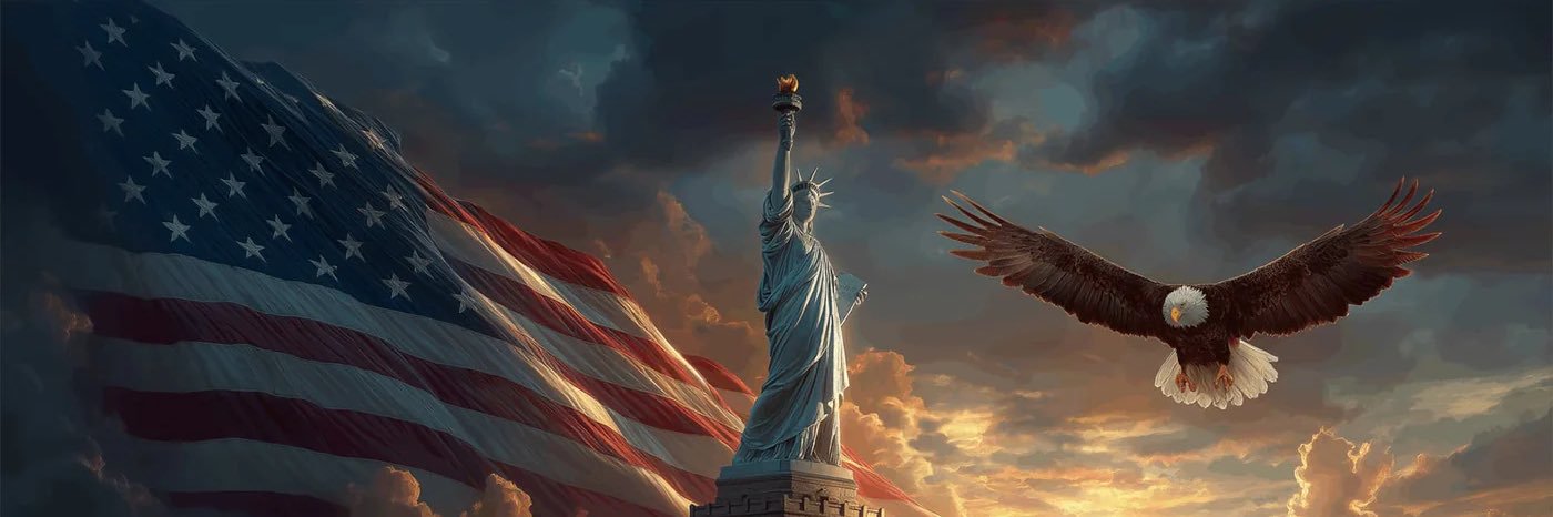 Unbreakable liberty banner