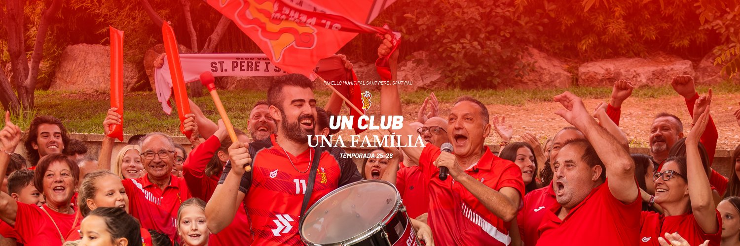 Club Voleibol Sant Pere i Sant Pau banner
