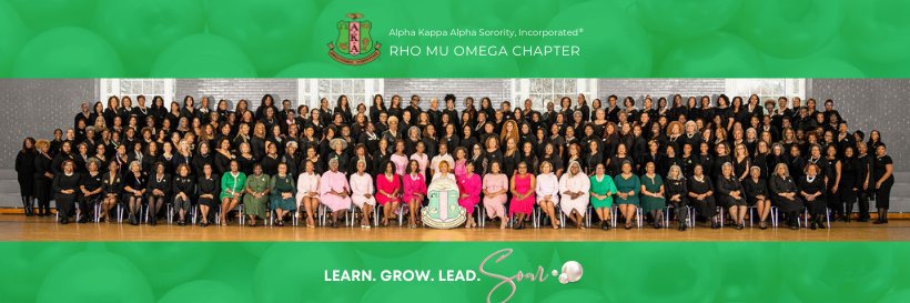 Rho Mu Omega banner