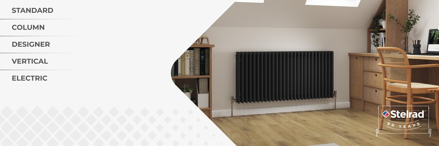 Stelrad Radiators - It's Our 90th Anniversary banner