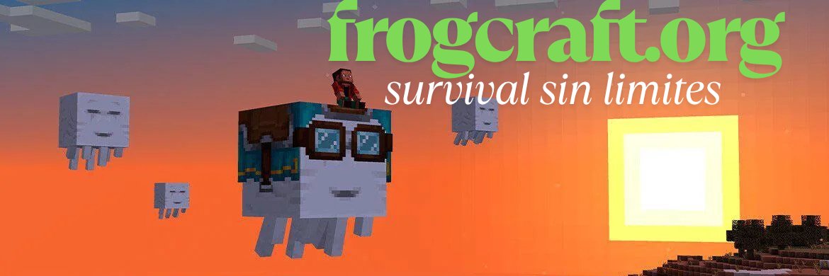 Frogcraft Survival Español banner