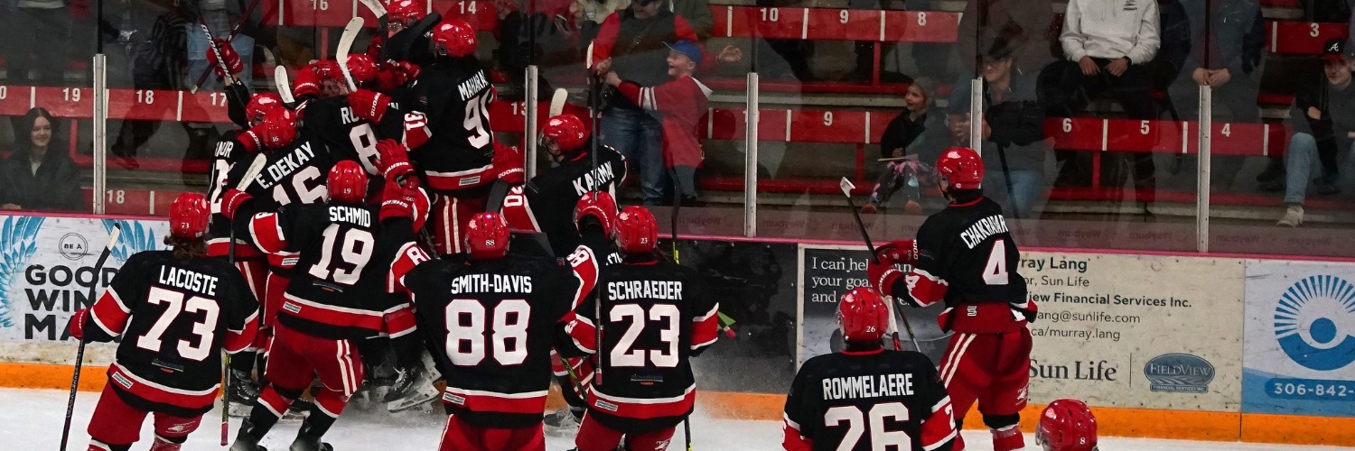 Weyburn RED WINGS - SJHL's banner