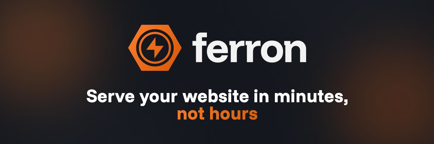 Ferron ⚡🦀 banner