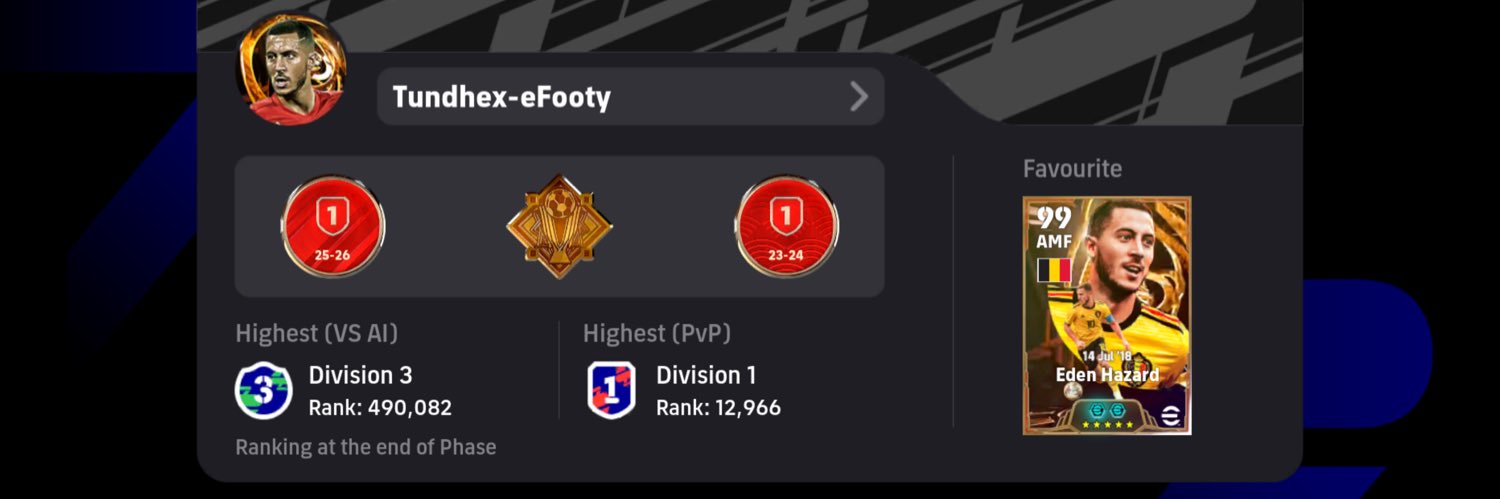 Tundhex eFootball banner