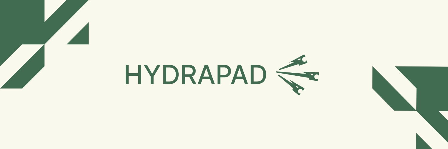 Hydrapad banner