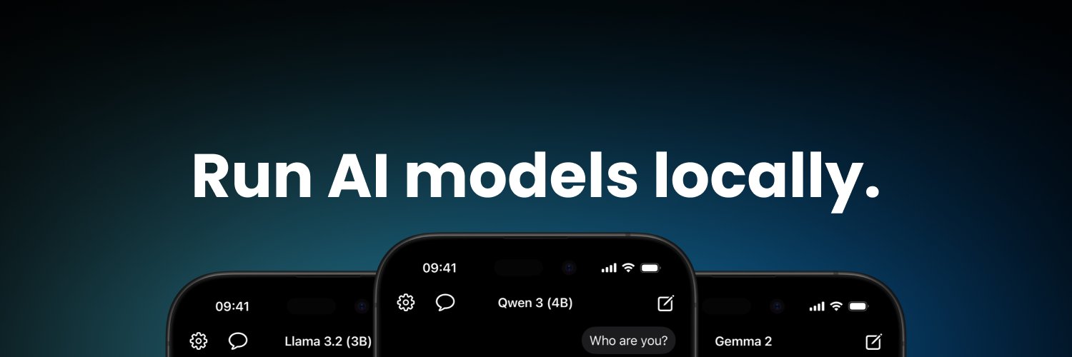 Locally AI - Private AI Chat's banner
