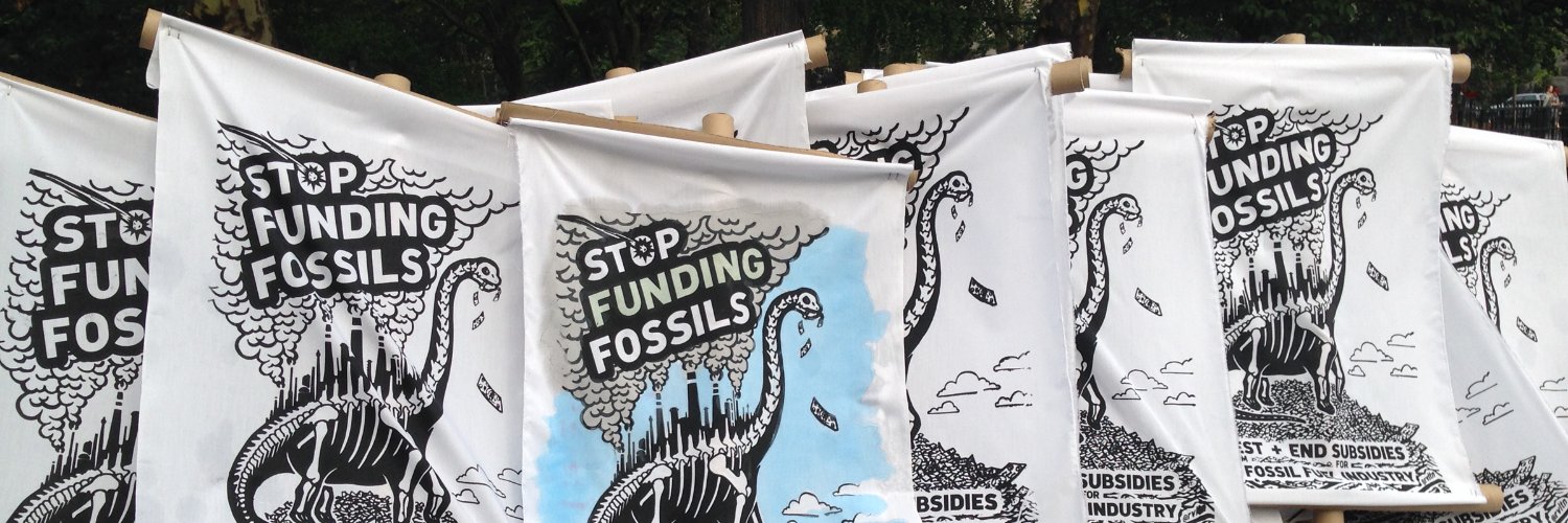 Oil Change International banner