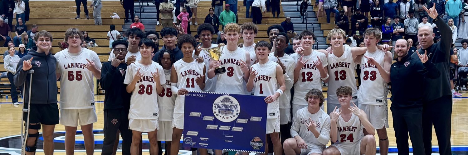Lambert Basketball banner