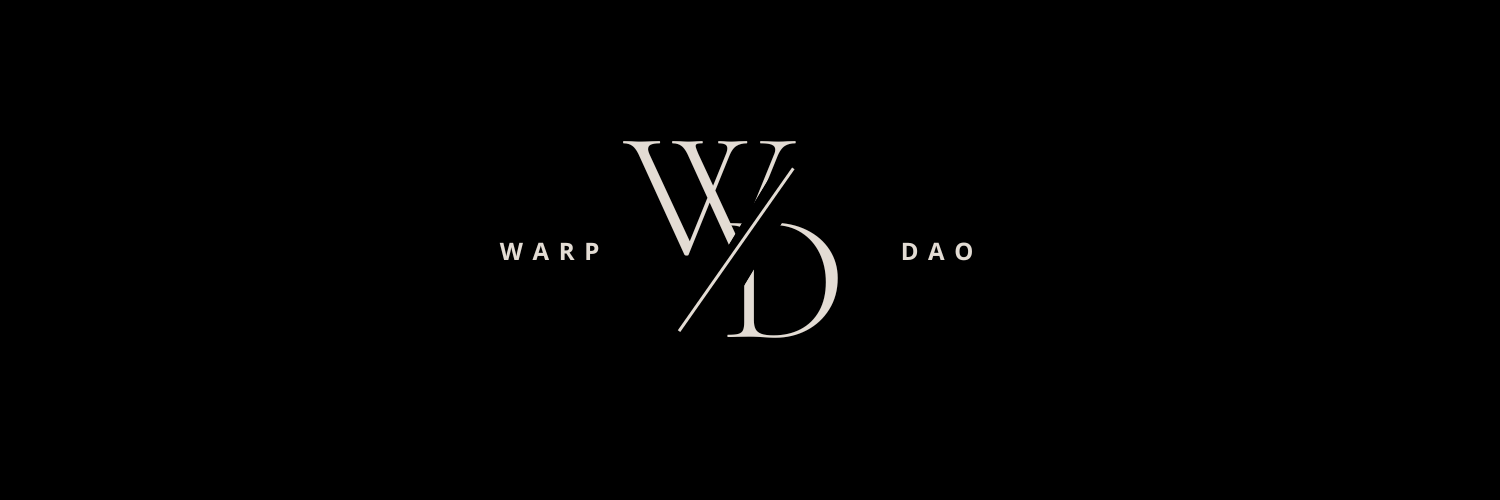 WarpDAO banner