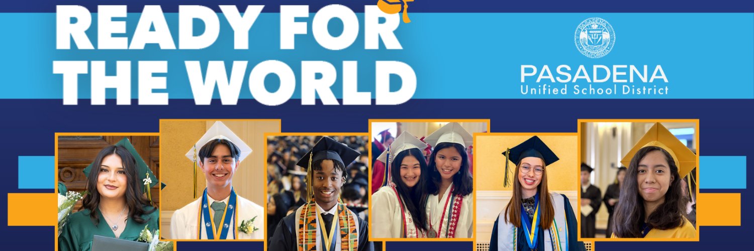 Pasadena Unified School District banner
