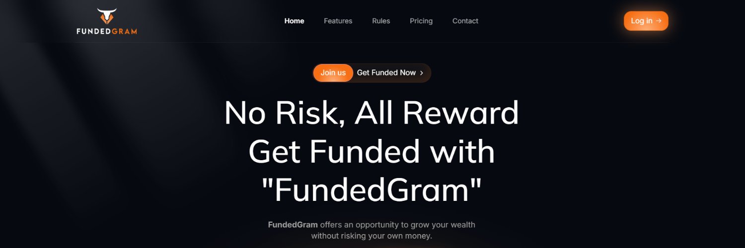 Funded Gram banner