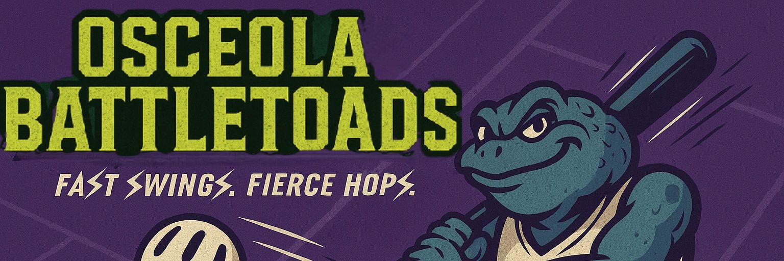 The Official Osceola Battletoads 🐸 banner