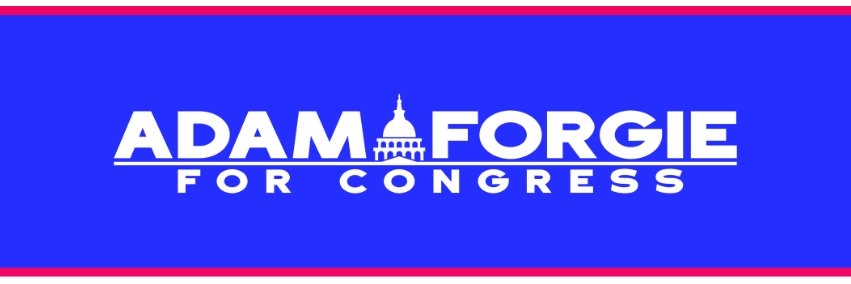 Adam Forgie for PA banner