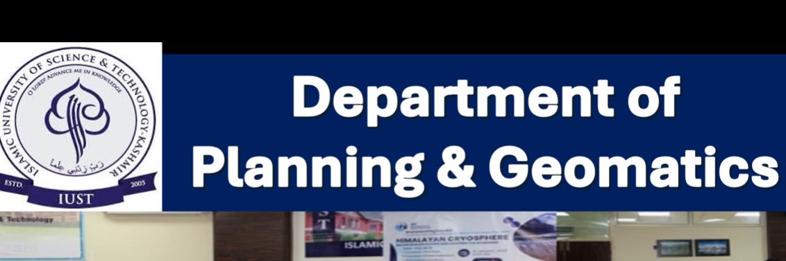 Department of Geomatics banner