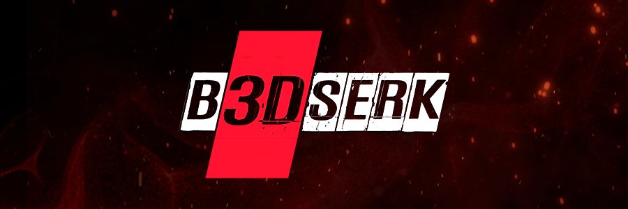 B3DSERK Studios banner