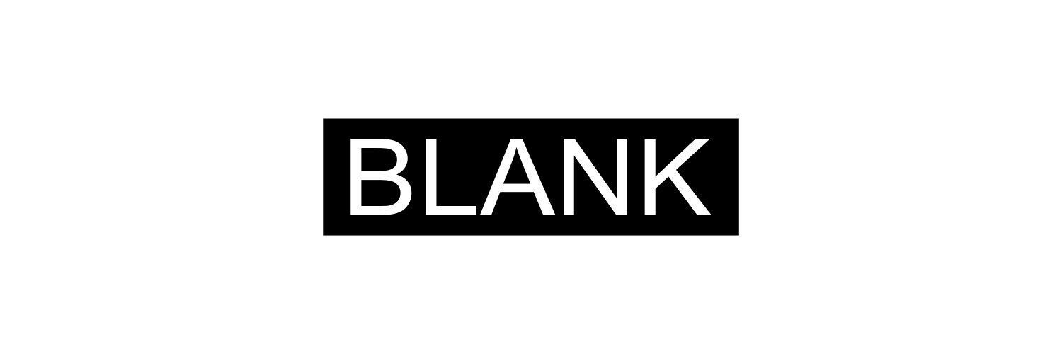 BLANK banner
