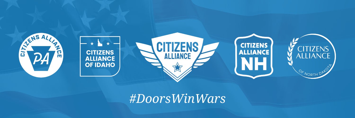 Citizens Alliance's banner