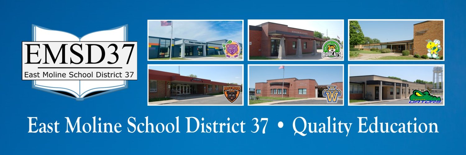 East Moline School District 37 banner