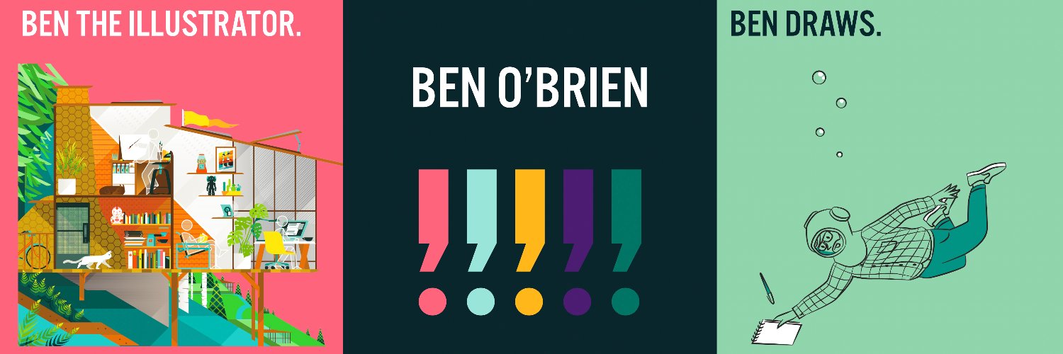 Ben The Illustrator / Ben Draws ✏️✌️ banner