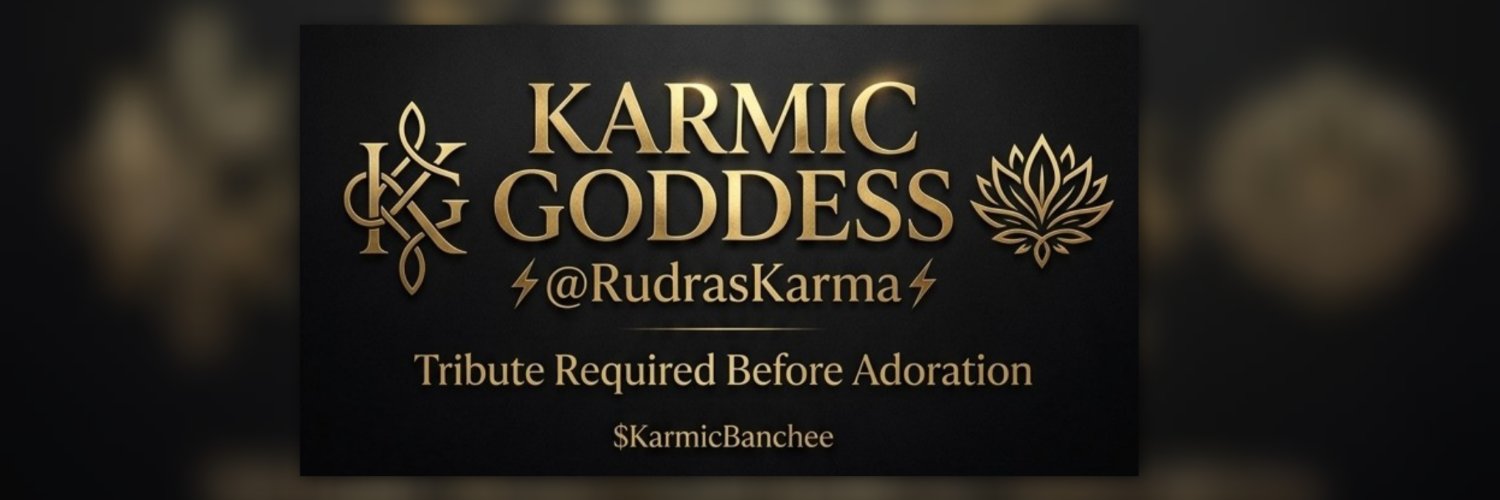 👑Karma |Goddess👑 banner