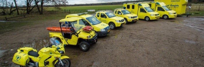 Medical Events NL - Leading in event care banner