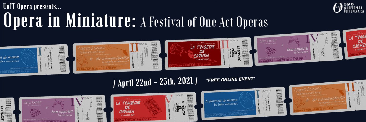 UofT Opera banner